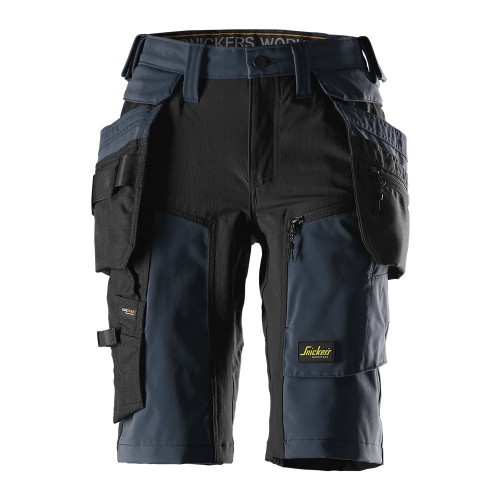Snickers 6117 AllroundWork Womens Stretch Shorts Holster Pockets Snickers 6117 AllroundWork Womens Stretch Shorts Holster Pockets